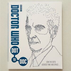💕**NEW** BBC DOCTOR WHO Dot to Doc Activity Book💕